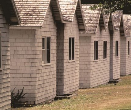 Small sheds, outside